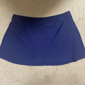 Navy Blue Swim Skirt